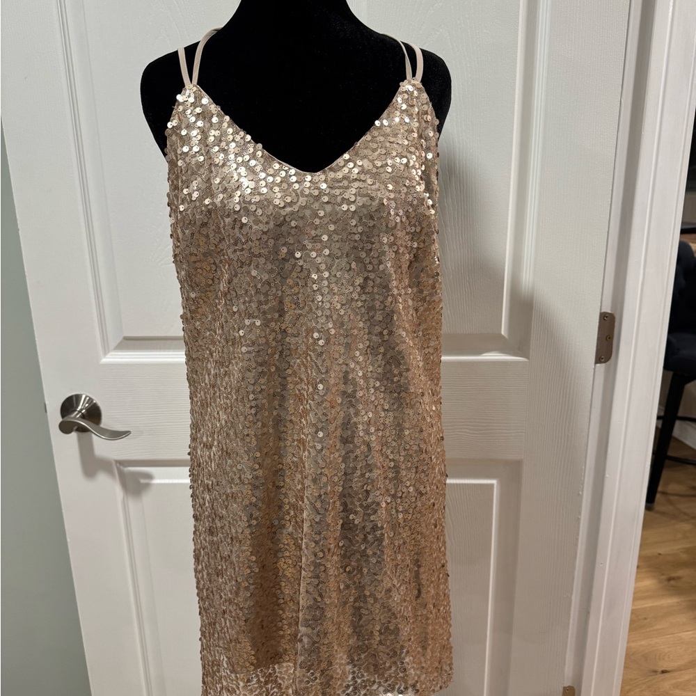Target Sequin Mini Dress women’s small - Picture 9 of 15